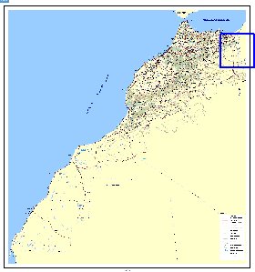 carte de Maroc