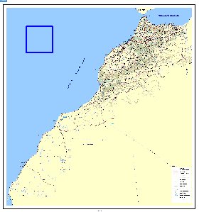 carte de Maroc