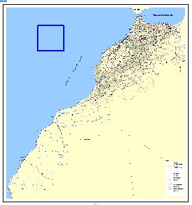 carte de Maroc