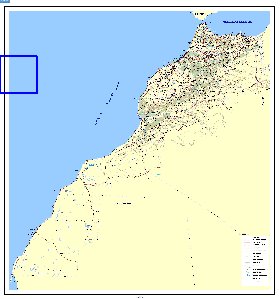 carte de Maroc