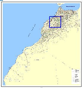 carte de Maroc