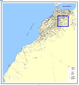 carte de Maroc