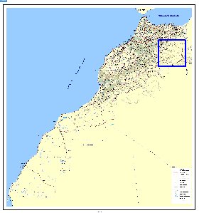 carte de Maroc