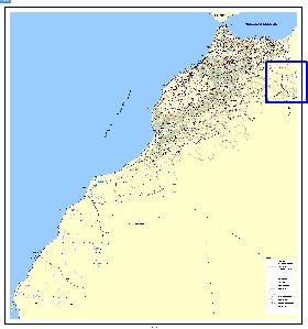 carte de Maroc