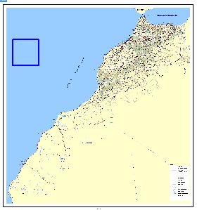 carte de Maroc