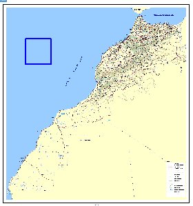 carte de Maroc