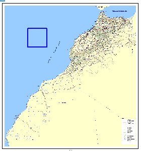 carte de Maroc