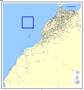 carte de Maroc