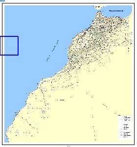 carte de Maroc