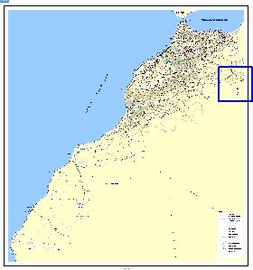 carte de Maroc