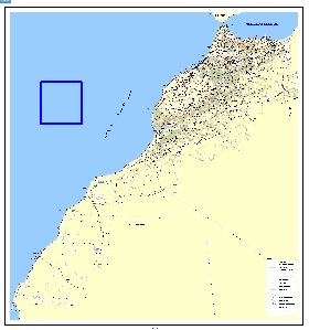 carte de Maroc