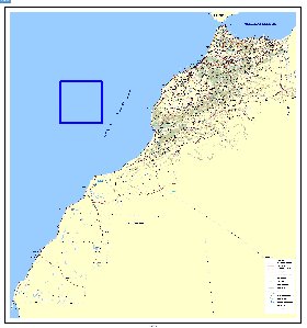 carte de Maroc