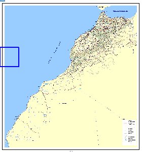 carte de Maroc