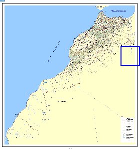 carte de Maroc