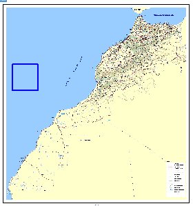 carte de Maroc