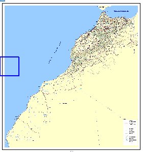 carte de Maroc