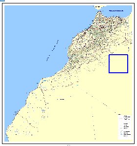 carte de Maroc