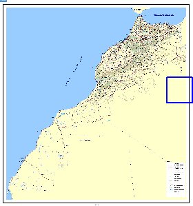 carte de Maroc