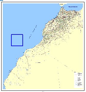 carte de Maroc