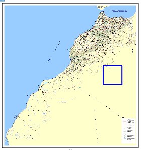 carte de Maroc