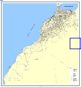 carte de Maroc