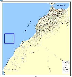 carte de Maroc