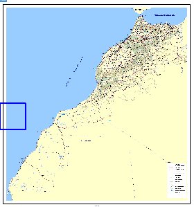 carte de Maroc