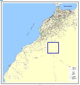 carte de Maroc