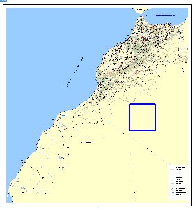 carte de Maroc