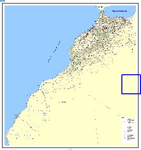 carte de Maroc