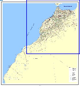 carte de Maroc