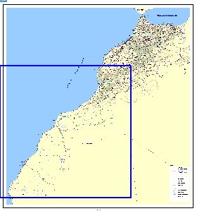 carte de Maroc