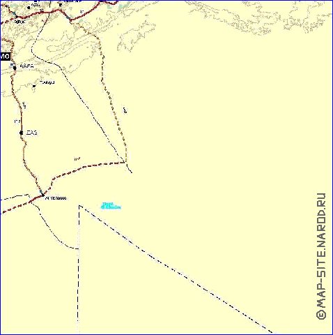 carte de Maroc