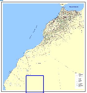 carte de Maroc