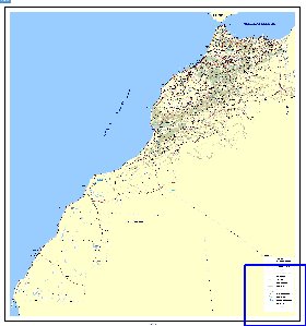 carte de Maroc