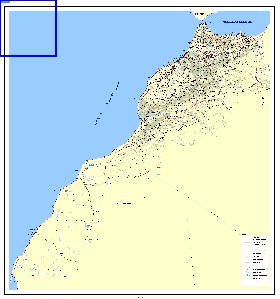 carte de Maroc