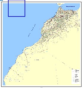 carte de Maroc