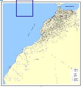 carte de Maroc