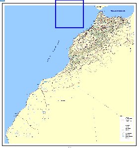 carte de Maroc