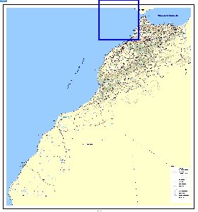 carte de Maroc