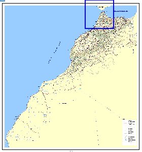 carte de Maroc