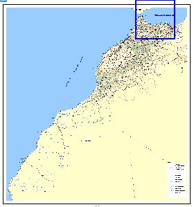 carte de Maroc