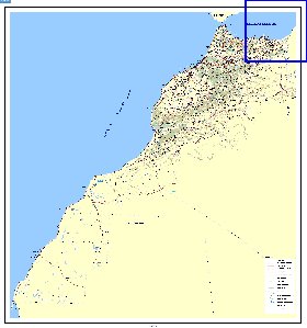 carte de Maroc