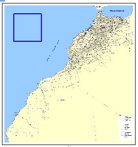 carte de Maroc