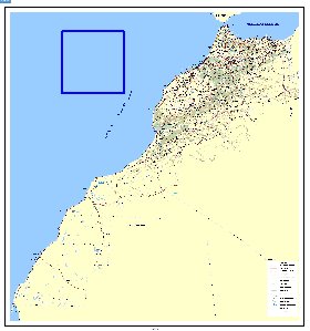 carte de Maroc