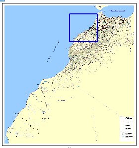 carte de Maroc