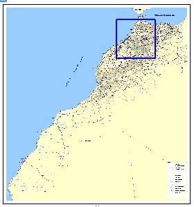 carte de Maroc