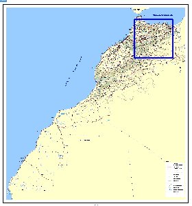 carte de Maroc