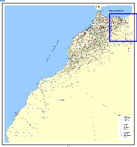 carte de Maroc