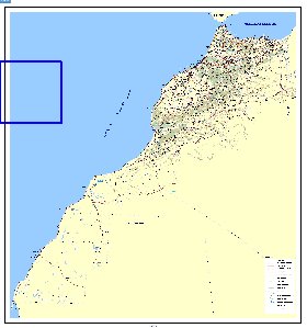 carte de Maroc